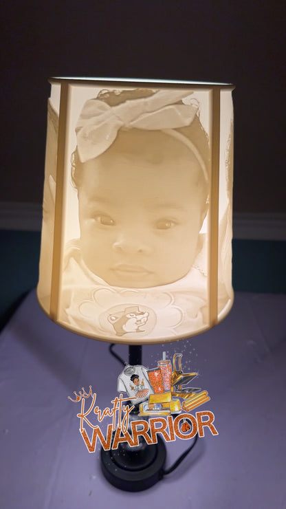 Custom Lamp With Text