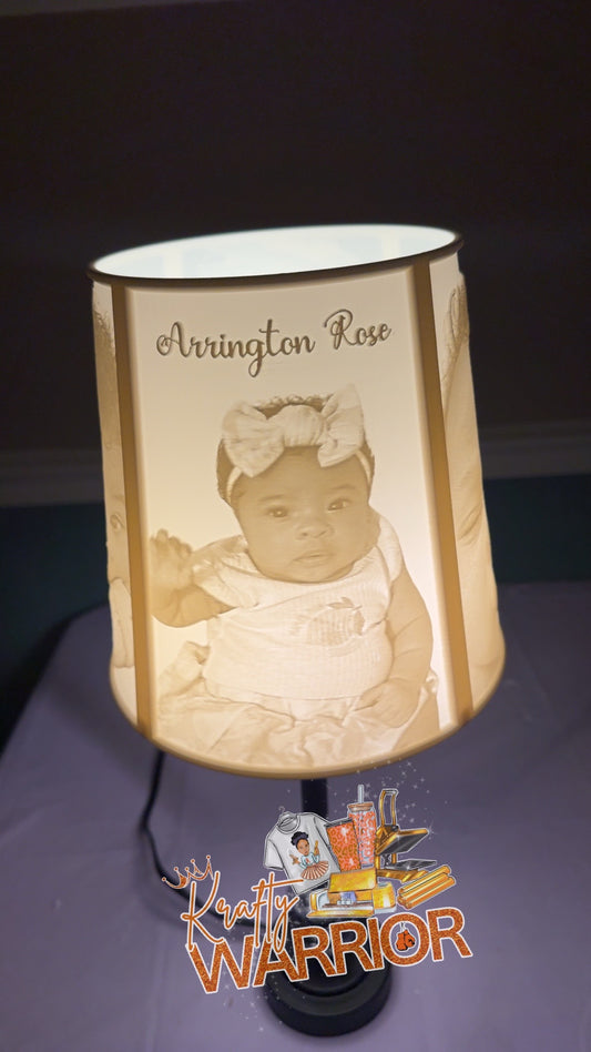 Custom Lamp With Text